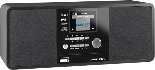 Telestar DABMAN i200 CD Numérique DAB+/FM 20W