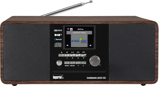 Telestar DABMAN i200 CD Digital DAB+/FM 20W - 22-235-00