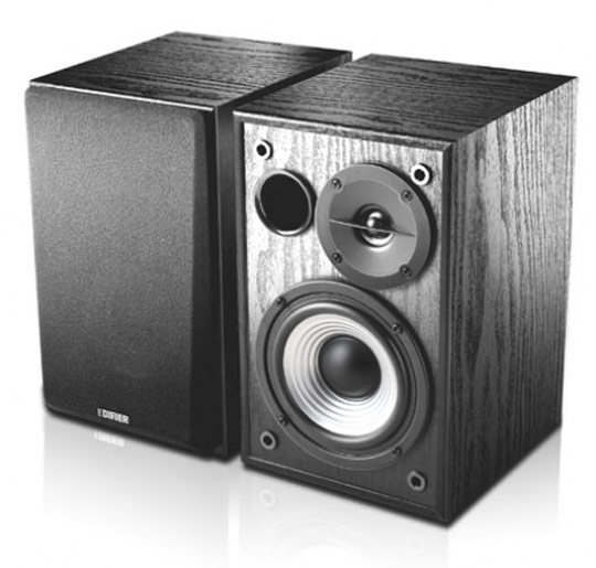 Edifier R980T - 2.0 channels - Wired - 24 W - Black