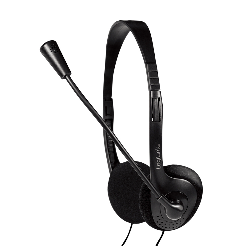 LogiLink HS0052 Office Headset with Volume Control - HS0052