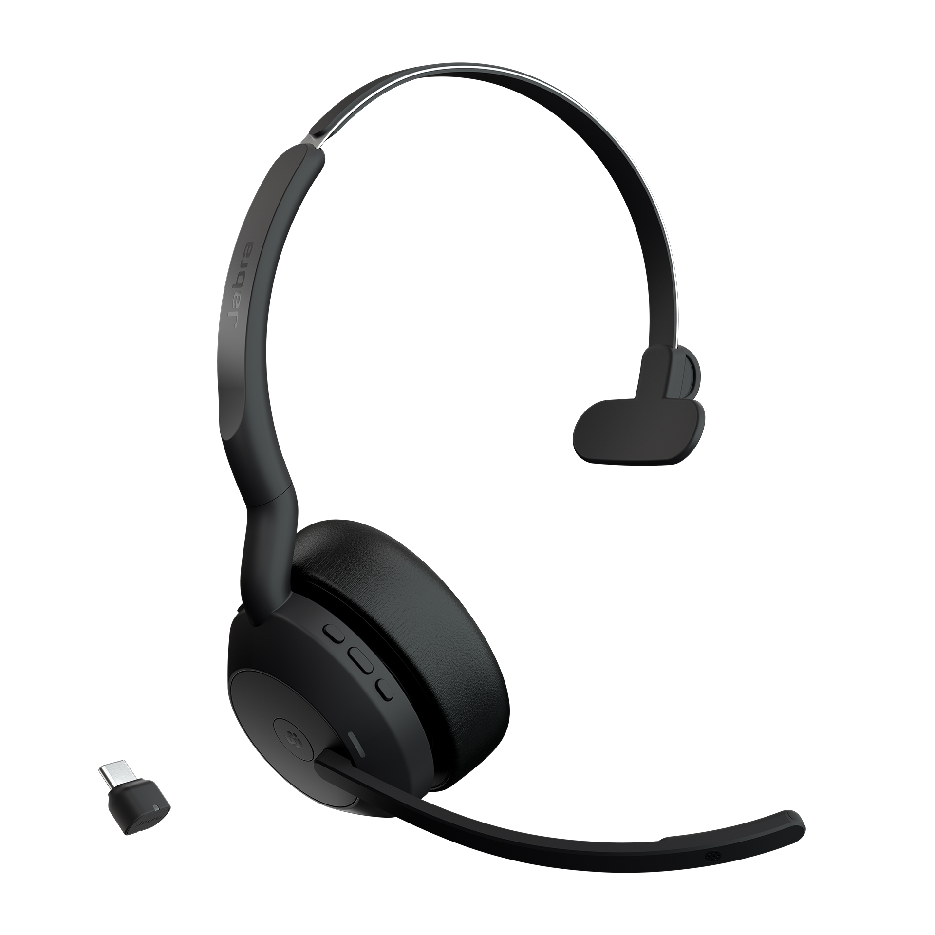 Jabra Evolve2 55 MS Link380c Mono - 25599-899-899