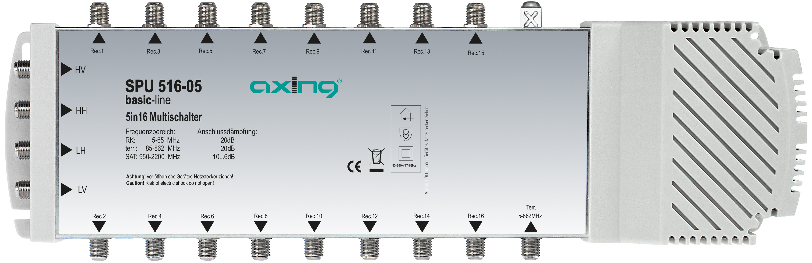 axing SPU 516-05 Multi-coupleur