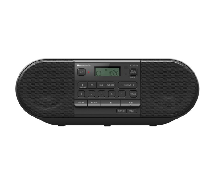 Panasonic RX-D552 - DAB bærbar radio - RX-D552E-K