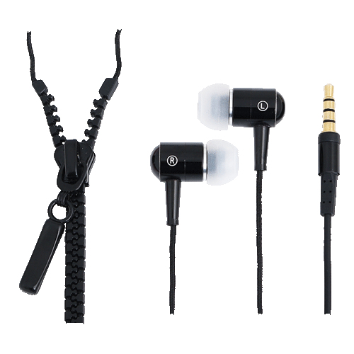 LogiLink HS0021 Écouteurs intra-auriculaires noirs 1,2 m