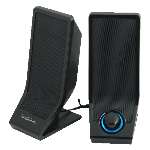 LogiLink SP0027 2W Wired Stereo Speakers