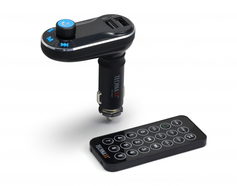 Technaxx FMT600BT FM-sender LCD 2,79cm Bluetooth - 4539