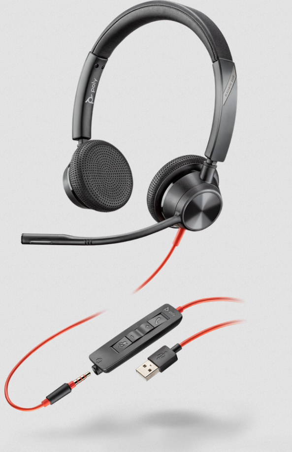 Poly Blackwire 3325 USB-A
