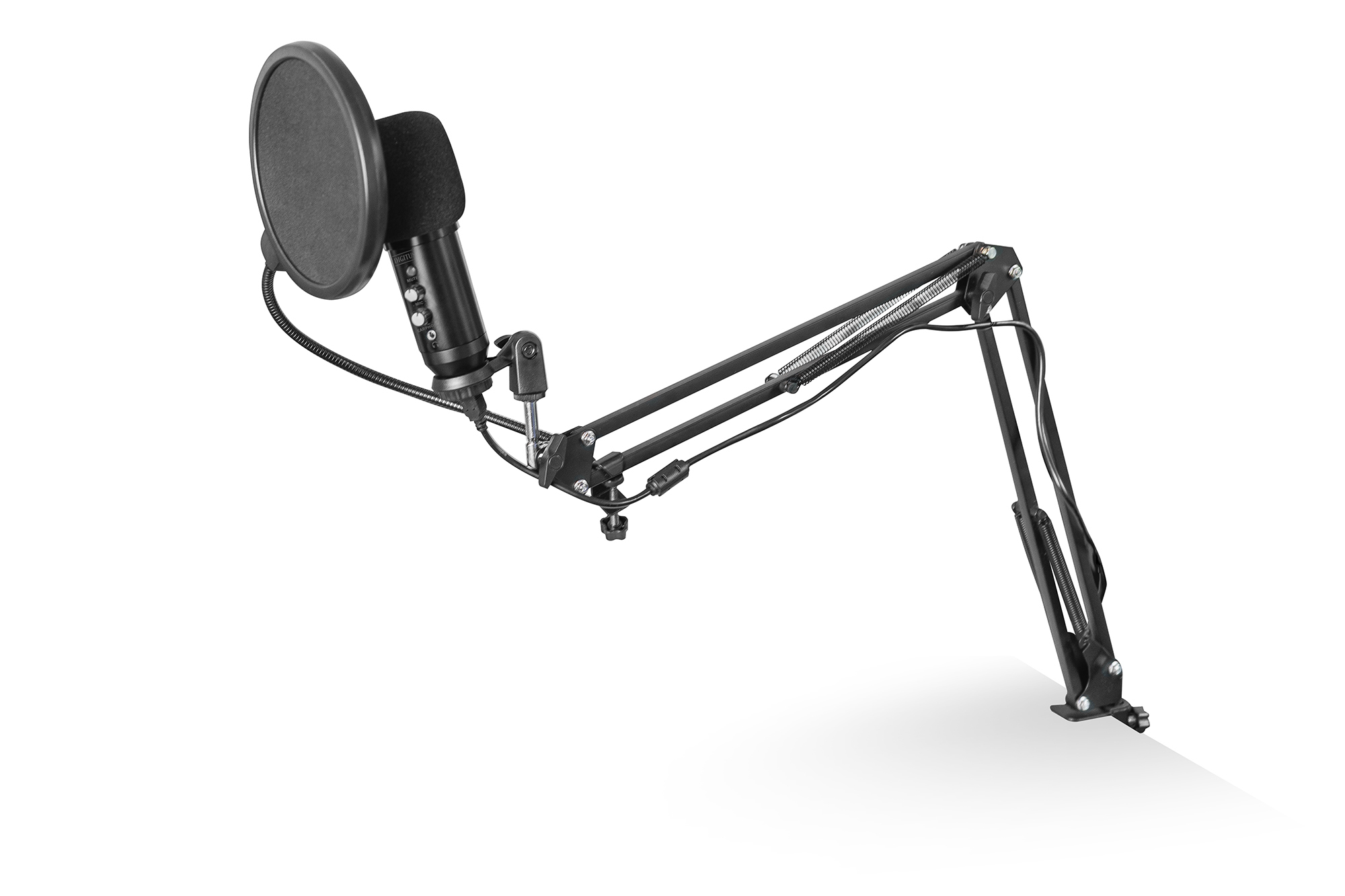 DIGITUS USB-kondensatormikrofon 1,5m - DA-20301