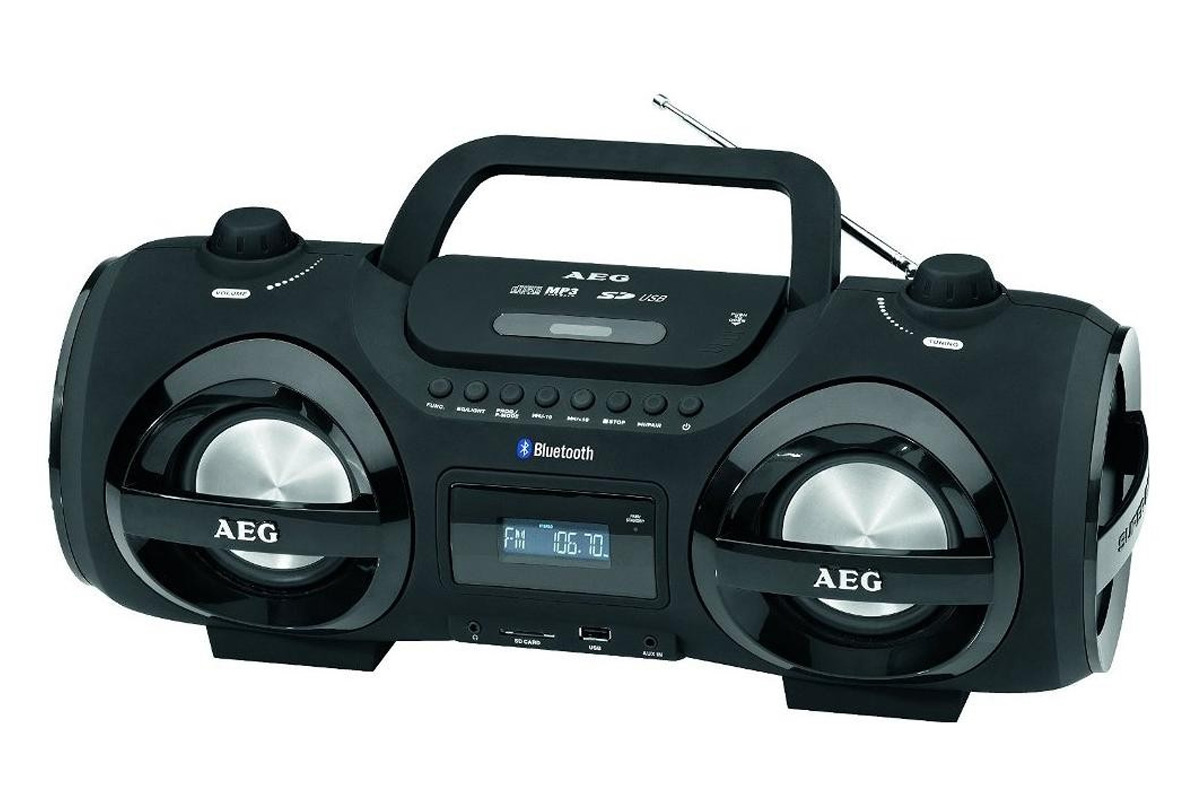 AEG SR4359BT digital radio, CD-spelare, MP3, Bluetooth - 400598