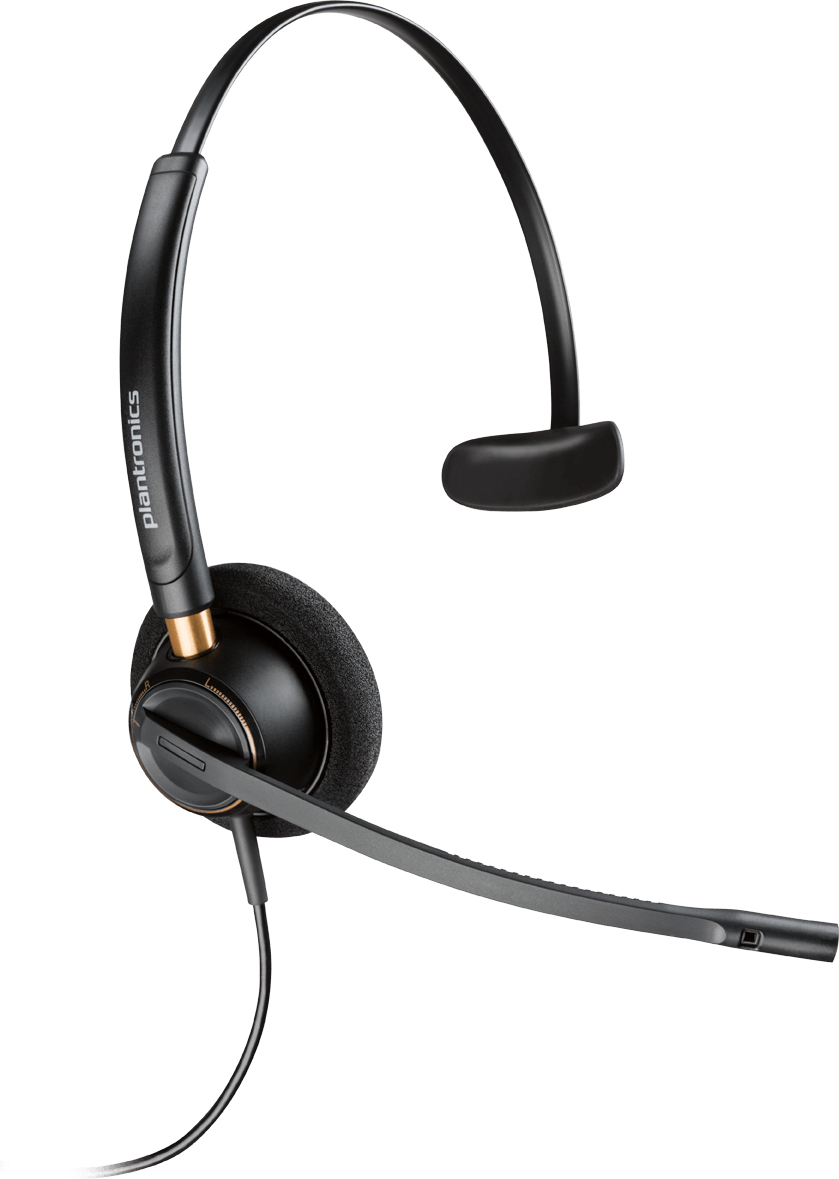 POLY EncorePro HW510D Casque monophonique avec QD 6 broches