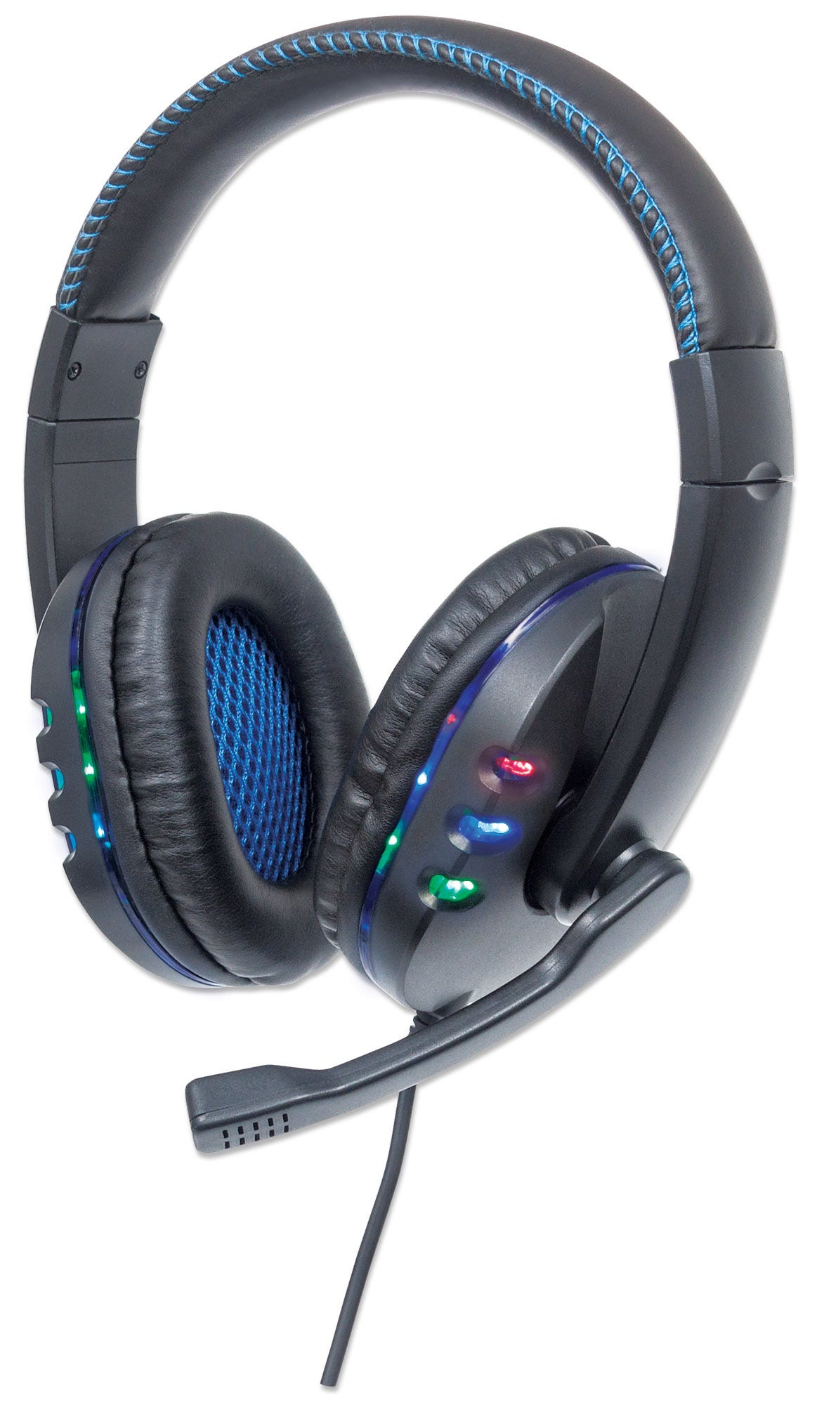 Manhattan LED Gaming Headset USB