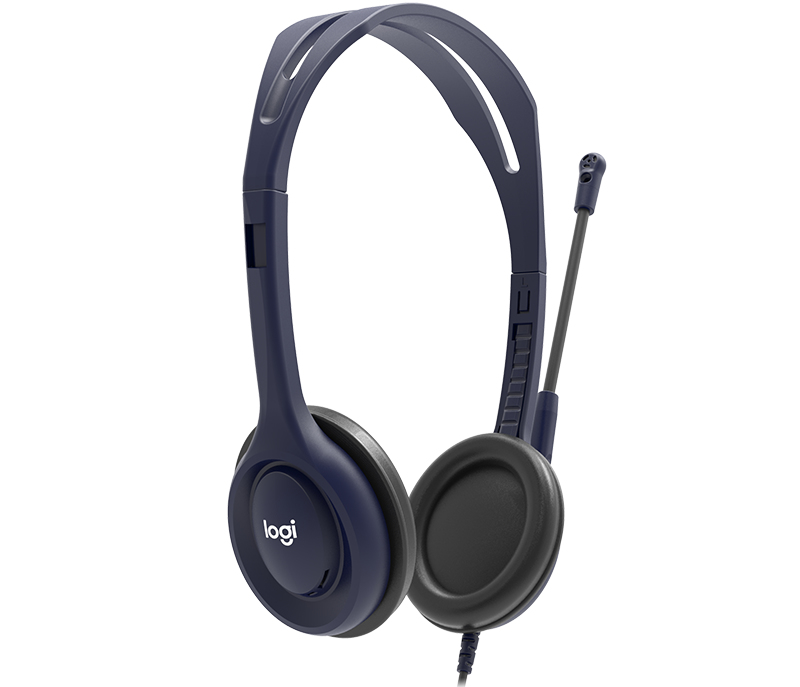 Logitech Headphones - on-ear - wired