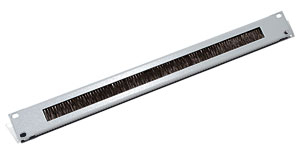 TRITON Straight-Way Panel 1U with Brush Black - RAB-ZP-X03-A2