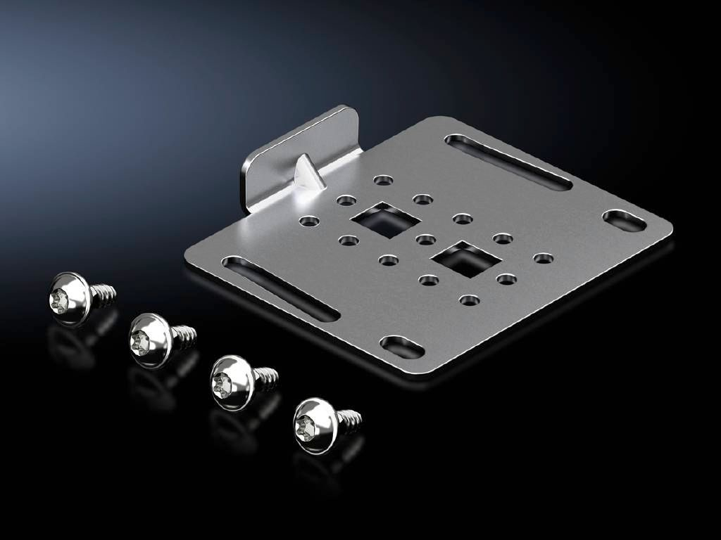 Rittal interlocking quick coupling in one piece, galvanized sheet steel PK= 6 pcs - 8617506