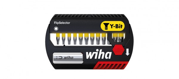 Wiha FlipSelector Y Bit Set - 13 pièces Set spécial Torx