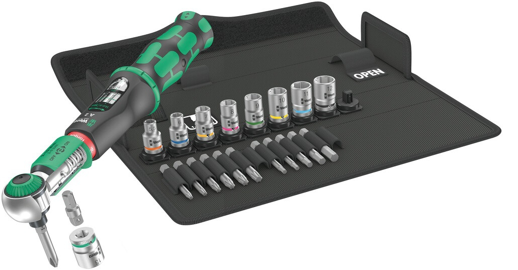 Jeu de clés dynamométriques à cliquet réversible Wera Safe-Torque A 2 05075832001 2