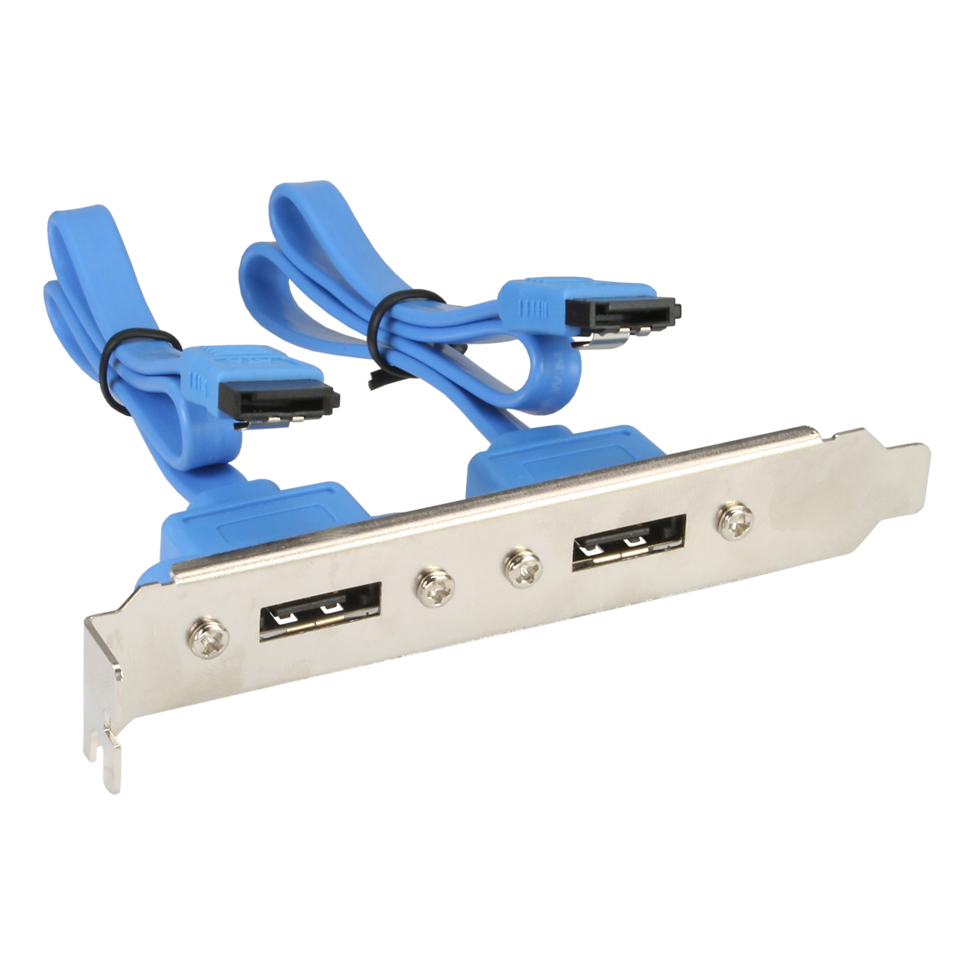 Support double SATA vers eSATA en ligne 0,3 m
