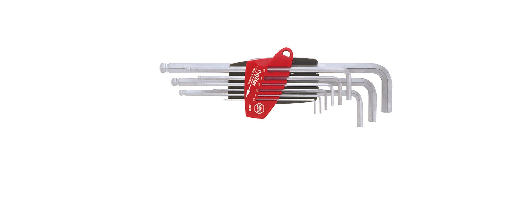 Tournevis Wiha ProStar, acier inoxydable rouge