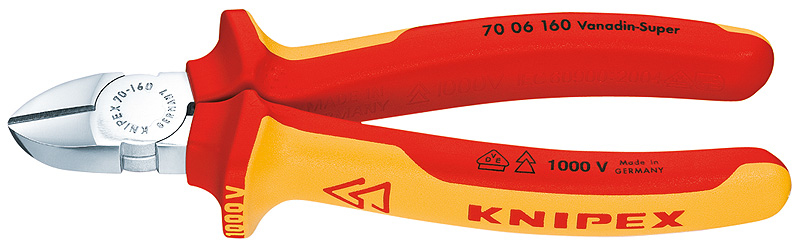 KNIPEX 70 06 160 Pince coupante diagonale - 16 cm - 216 g