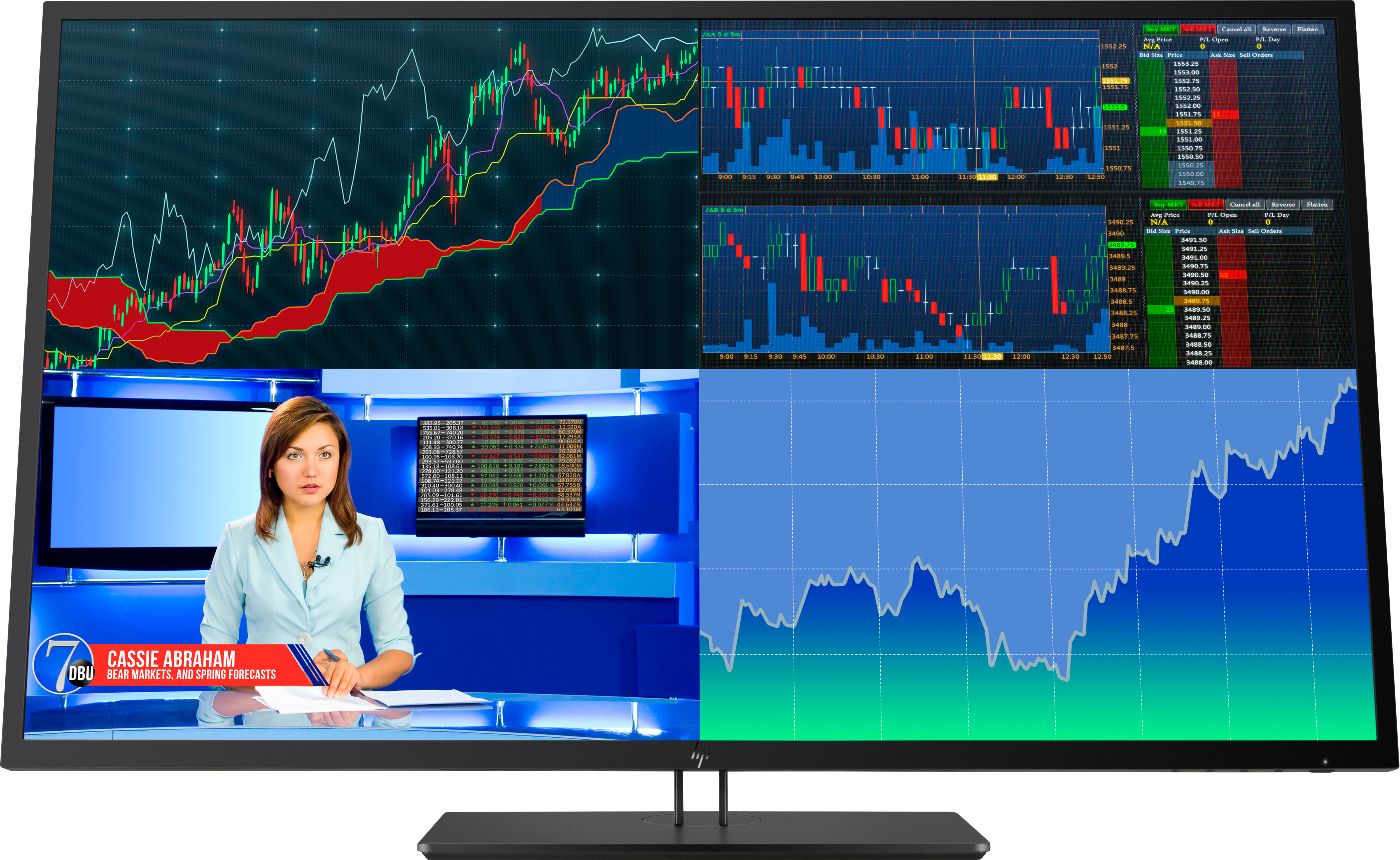 HP Z43 - 108 cm (42.5") - 3840 x 2160 pixels - 4K Ultra HD - LED - 8 ms - Black - 1AA85A4#ABB