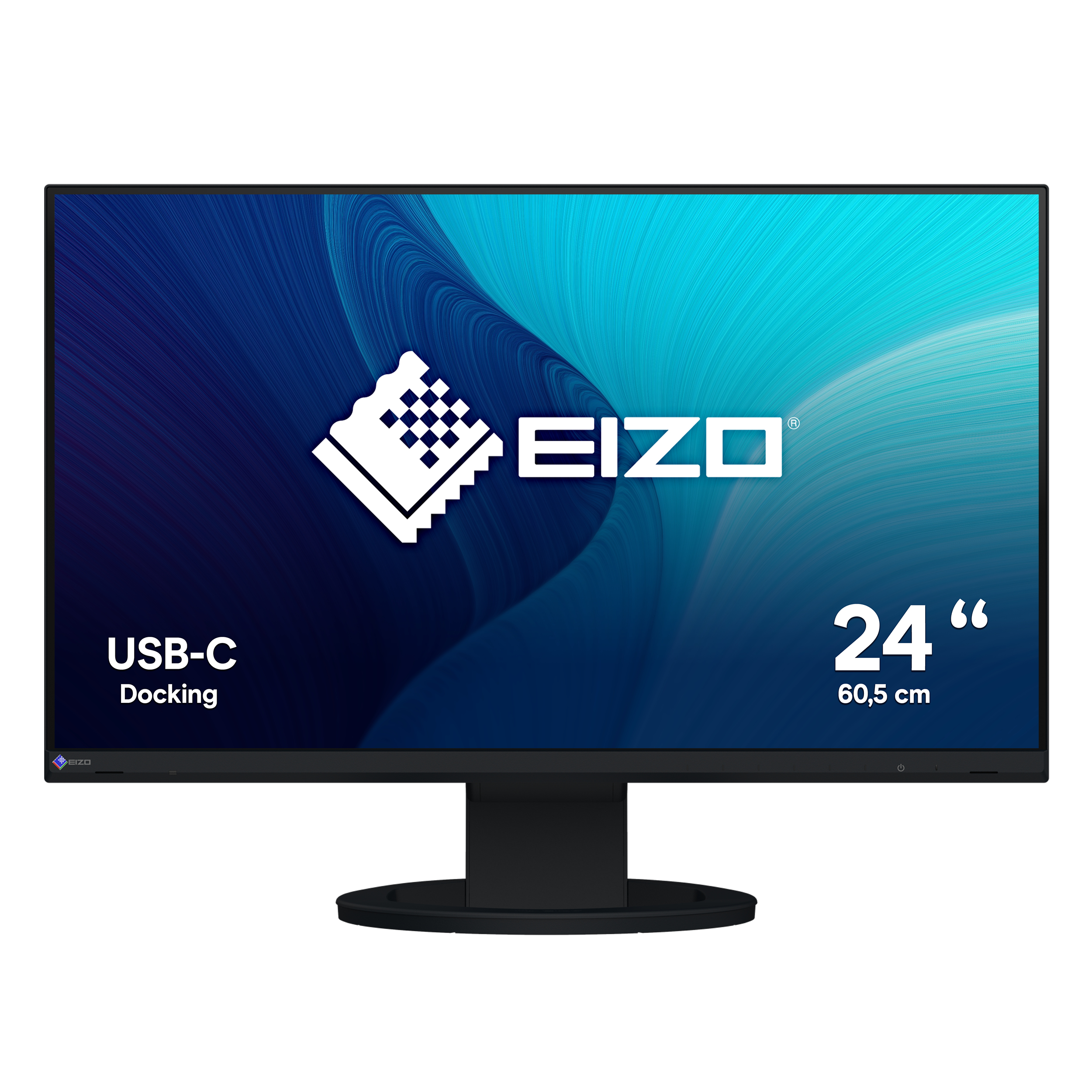 EIZO FlexScan EV2480-BK - 60,5 cm (23,8") - 1920 x 1080 pixels - Full HD - LED - 5 ms - Noir