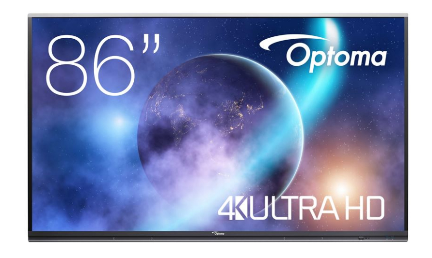 Moniteur Optoma H1F0C0EBW101 4K de 86 pouces