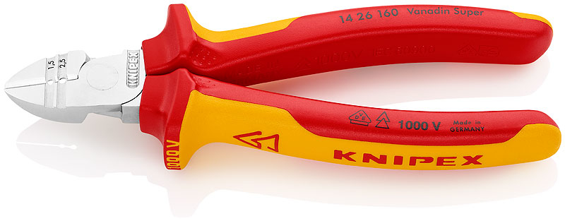 KNIPEX KP-1426160 Isolant de protection - 216 g - Rouge, Jaune