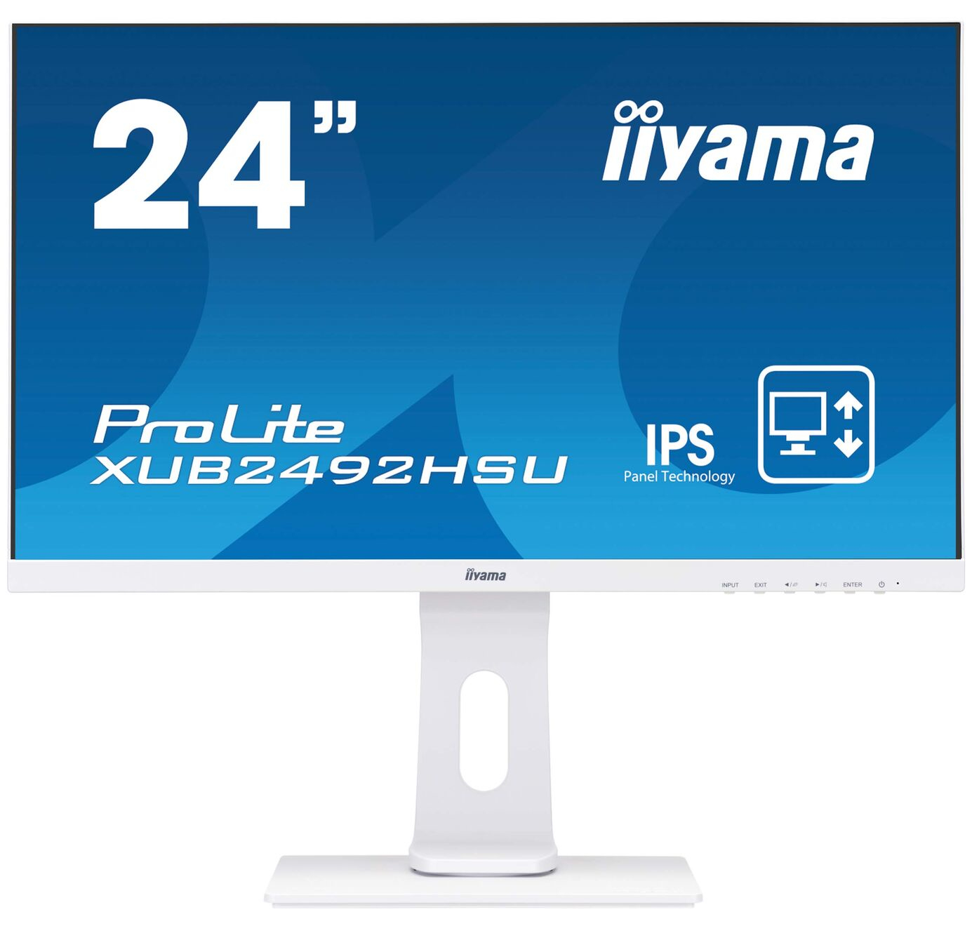 Iiyama ProLite XUB2492HSU-W1 23.8" FHD Monitor - XUB2492HSU-W1
