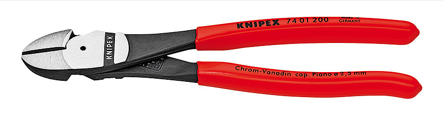 KNIPEX 74 01 200 Pince coupante diagonale - 20 cm - 263 g