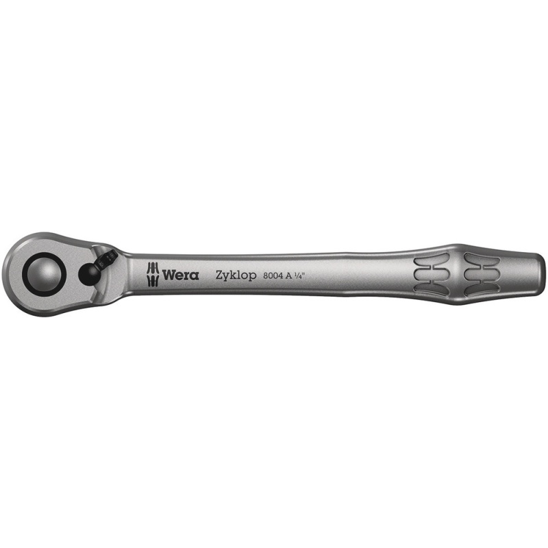Wera 8004 A - Clé à douille - 1 pièce(s) - Chromé - CE - Manche à cliquet - 1 pièce(s)