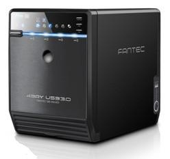 QB-35US3R Boîtier SATA I/II/III noir 4 x 8,89 cm