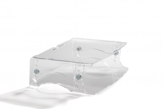 Bakker Q-riser 130 Support pour écran - Transparent