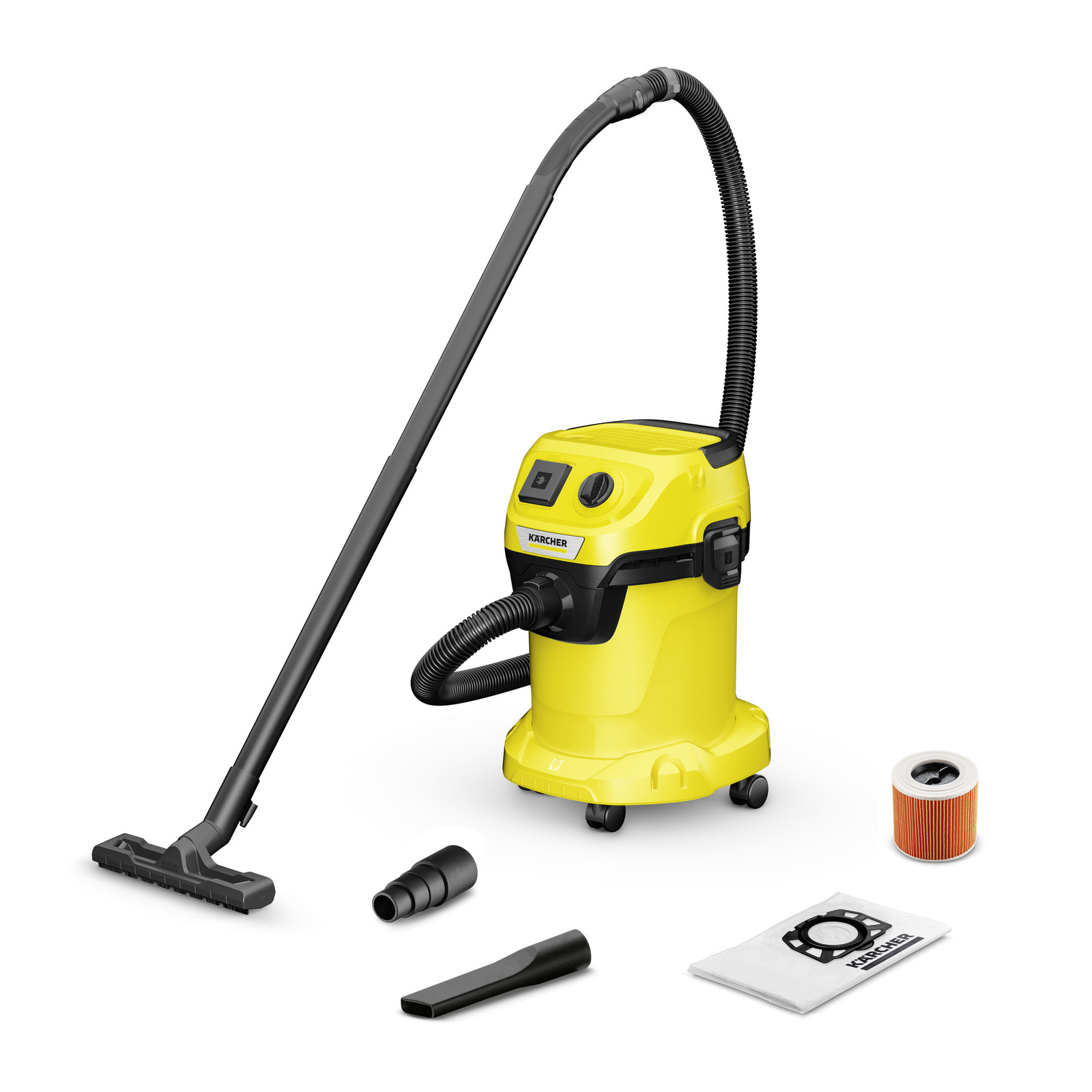 Kärcher WD 3 P V-17/4/20 Vacuum Cleaner - 1.628-170.0