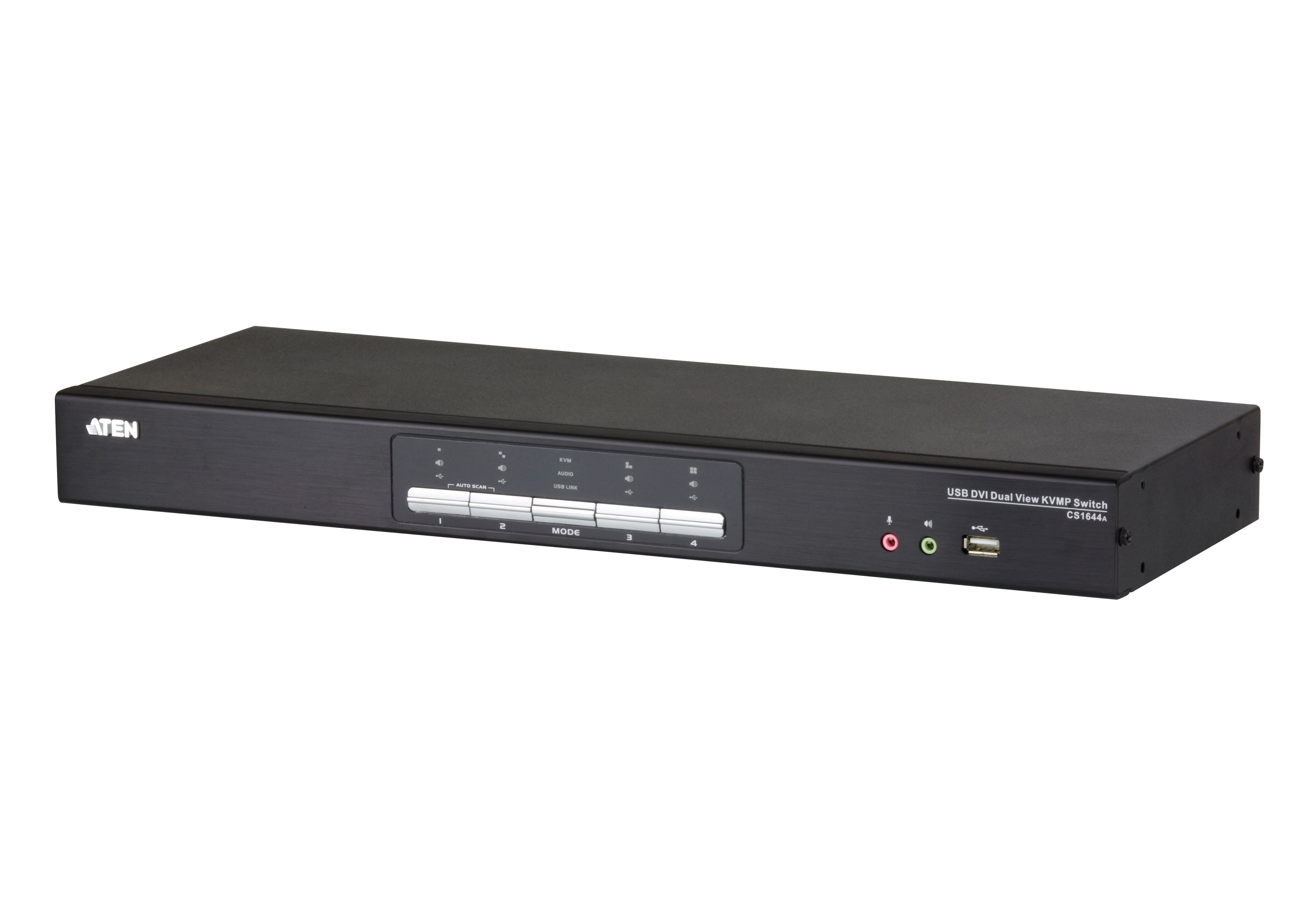 Commutateur KVMP double affichage USB DVI ATEN CS1644A