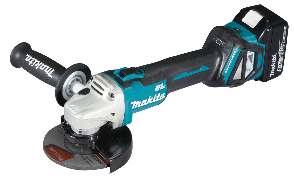 Makita DGA511RTJ Meuleuse d'angle sans balais 125mm 8500 tr/min