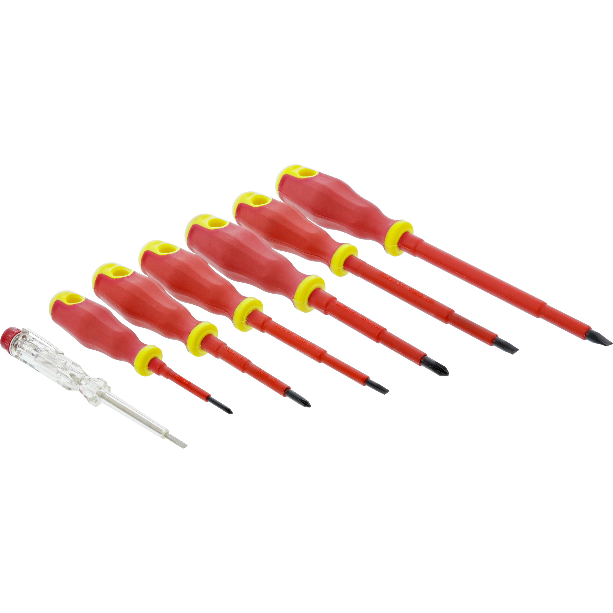 InLine Screwdriver Set 7 pcs incl. voltage tester - 43007C