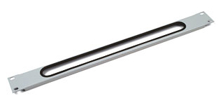 Élément d'entrée de câbles pour rack Triton - Façade - RAL 7035 - 1U