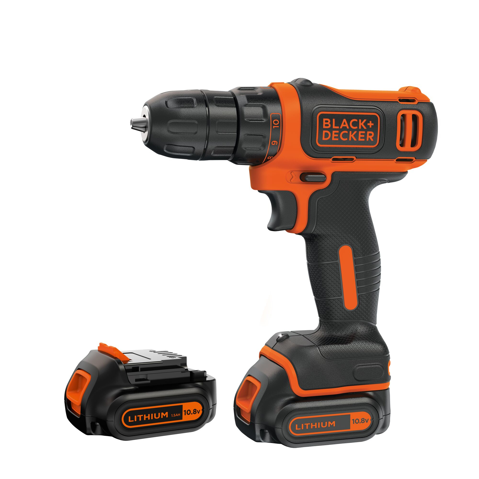 Black & Decker BDCDD12KB Cordless Drill 2.5cm Chuck Keyless