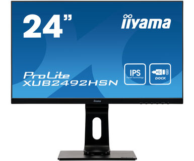 Iiyama ProLite XUB2492HSN-B1 - 60,5 cm (23.8") - 1920 x 1080 pixels - Full HD - LED - 4 ms - Noir