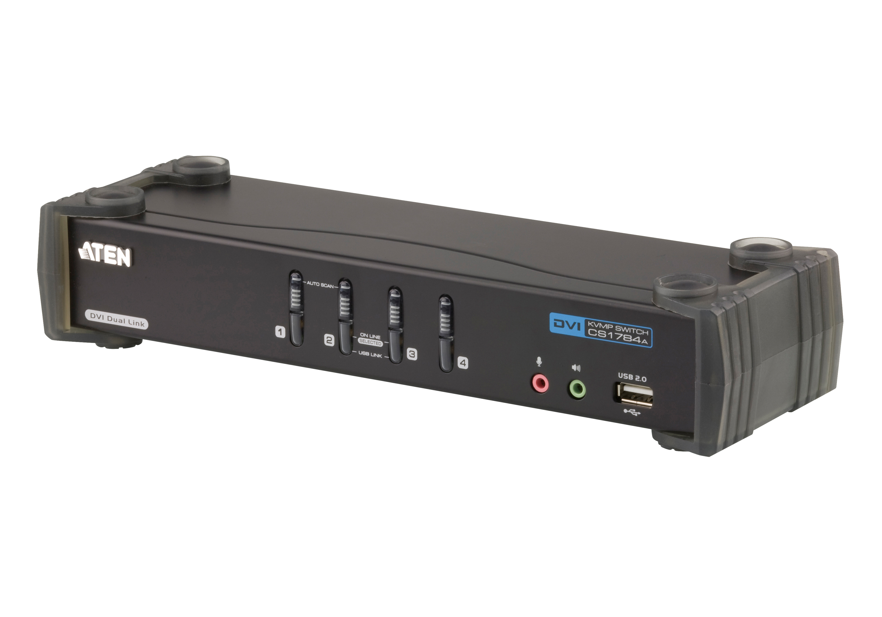 ATEN CubiQ CS1784A - Commutateur KVM/audio