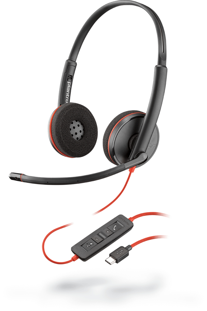 POLY Blackwire C3220 - 3200 Series Headset (209749-201) - 209749-201