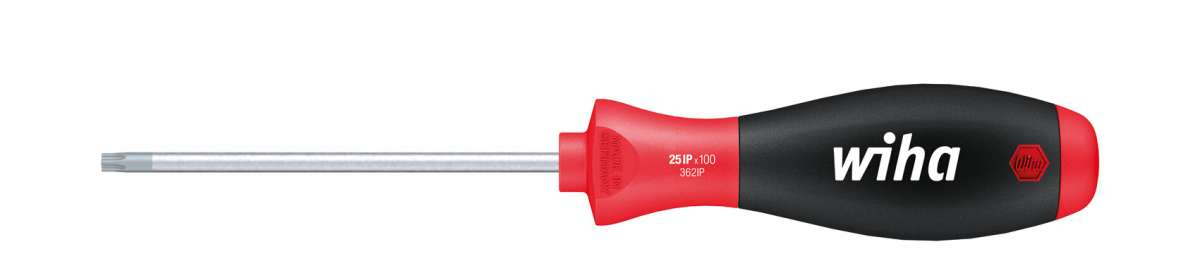 Tournevis Wiha 26101, 19,1 cm, plastique noir/rouge, 53 g