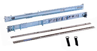 2/4-Post Static Rack Rails for 1U and 2U systems - Rack-Schienen-Kit - für PowerEdge R210, R220, R310, R410, R415, PowerEdge R230