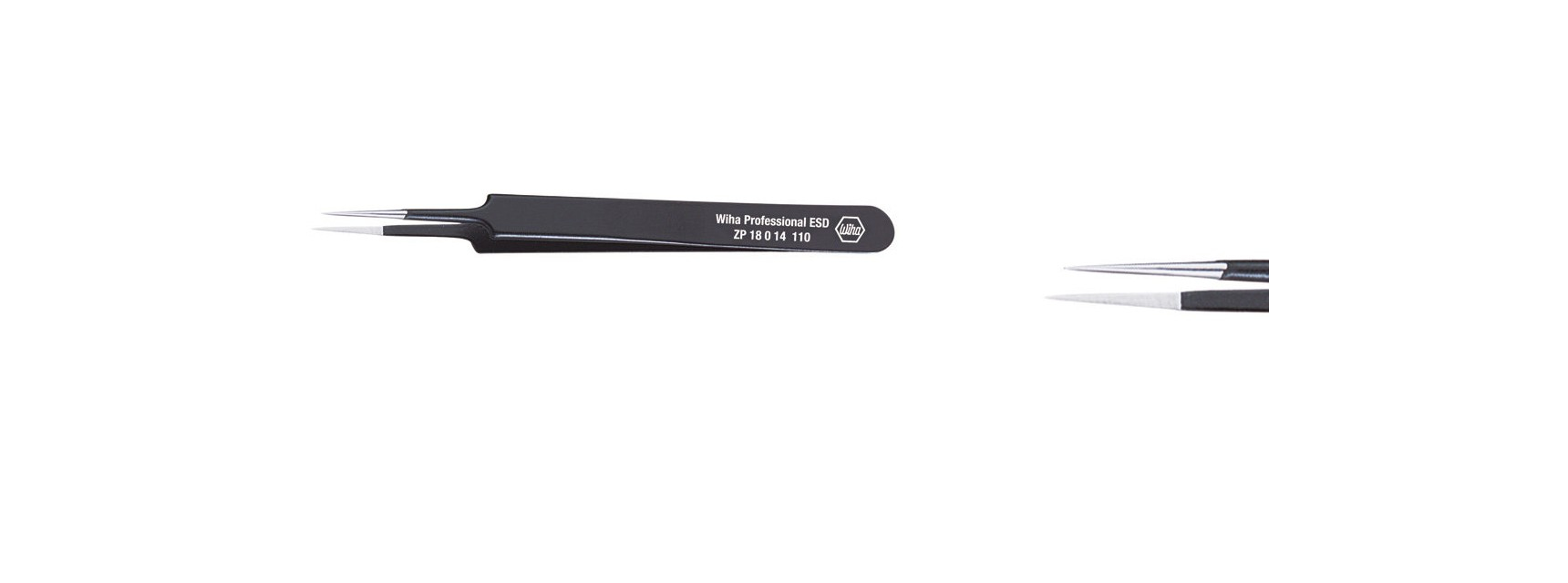 Outil de précision Wiha ZP 18 0 14, 11 cm, noir/inoxydable, 13 g