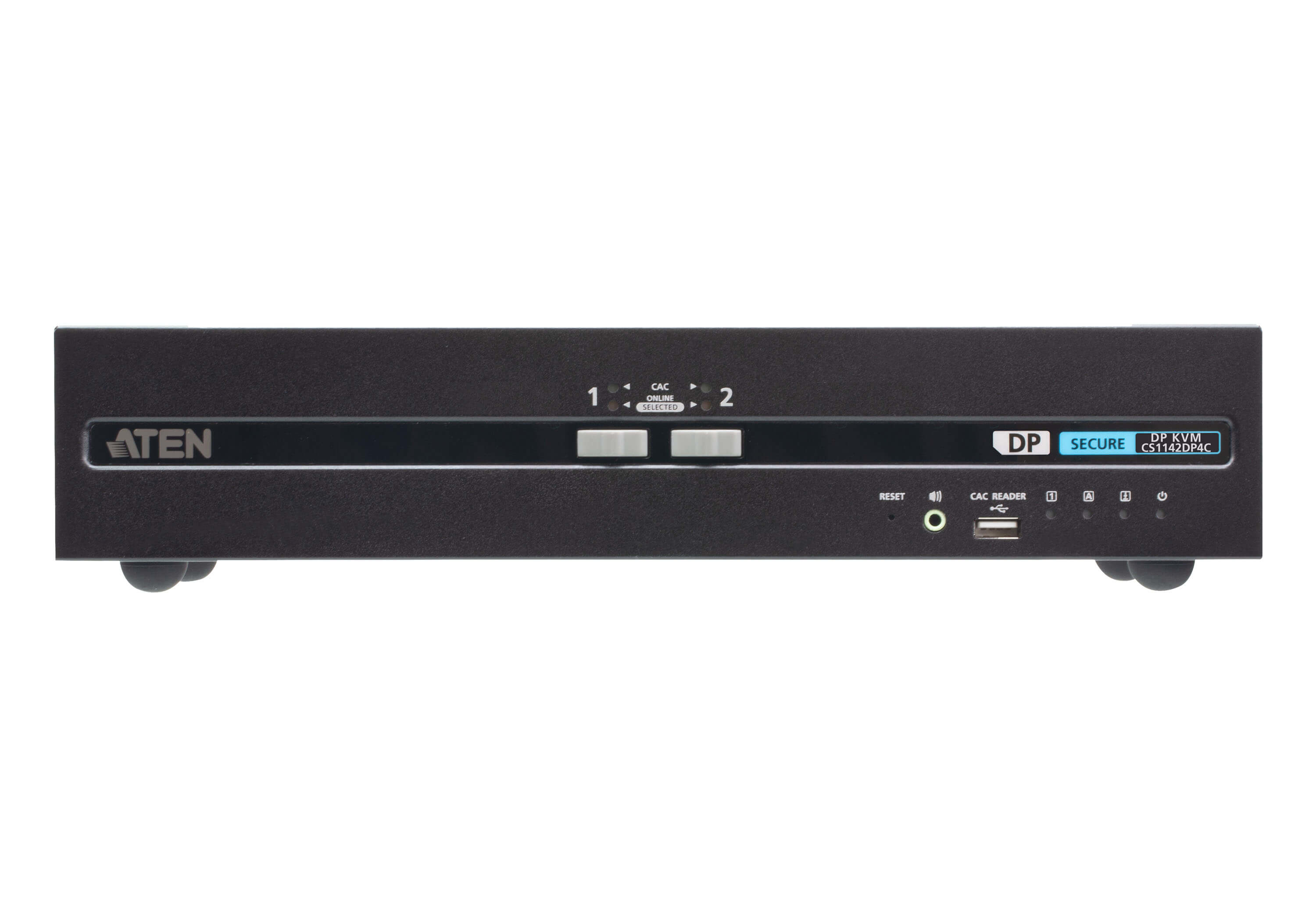 ATEN CS1142DP4C 2-Port KVM Switch - DisplayPort with USB-C