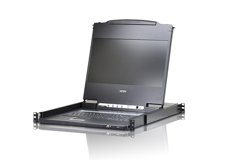 Console KVM Full HD ATEN CL6700MW - Moniteur LCD à montage en rack 1U