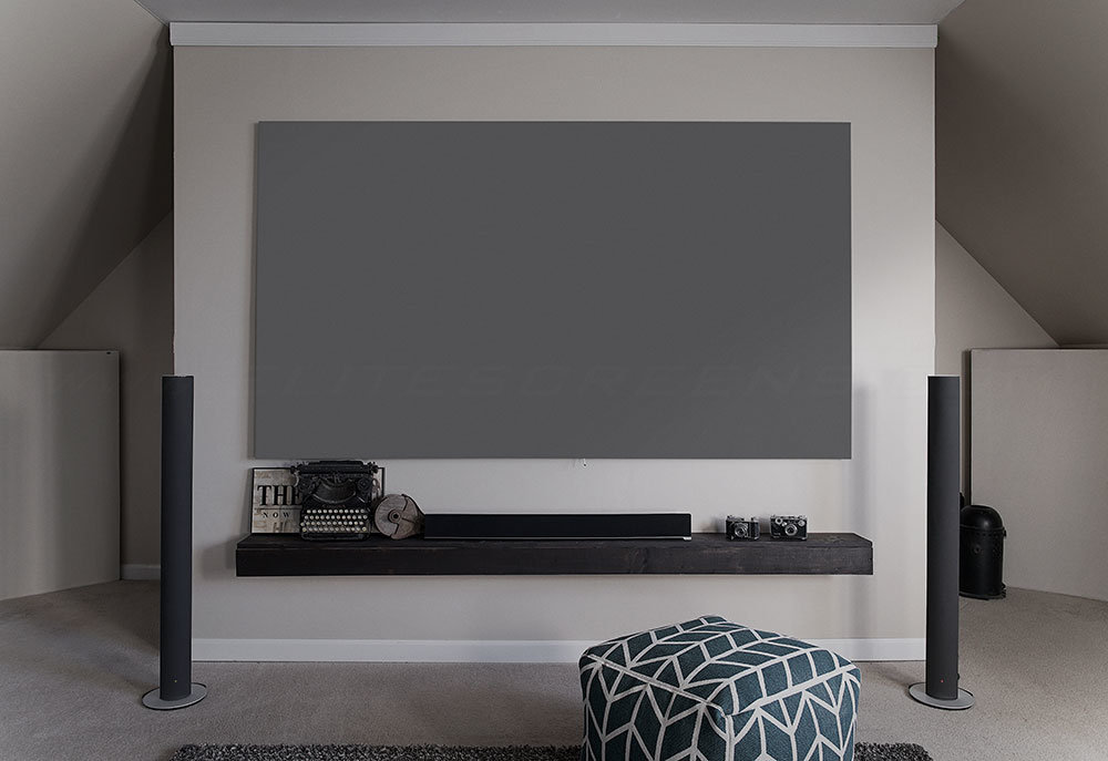 Écrans Elite Screens Aeon Edge Free - Manuel - 2,79 m (110") - 2,44 m - 137,2 cm - 16:9 - Gris