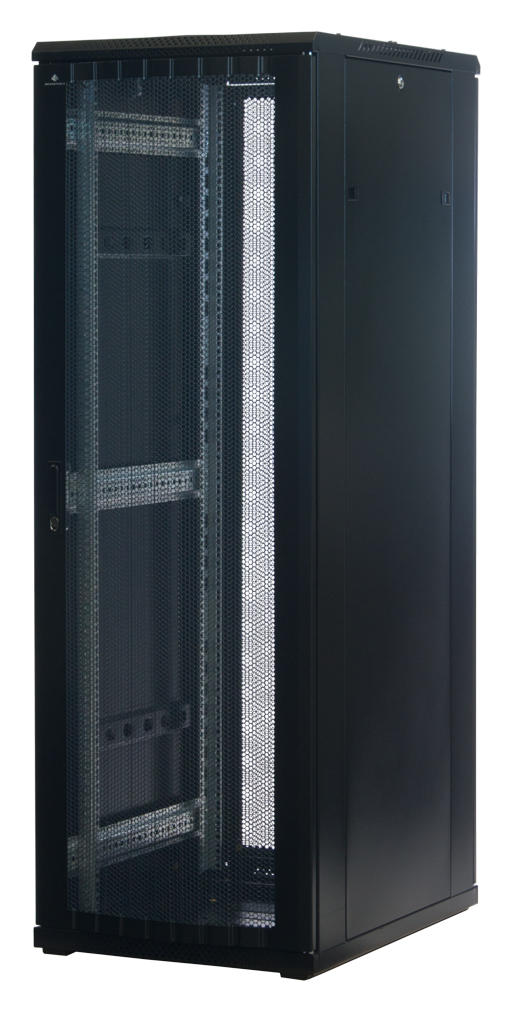 Rockstable 37U 19" Armoire de serveur Portes Maillées Autoportante