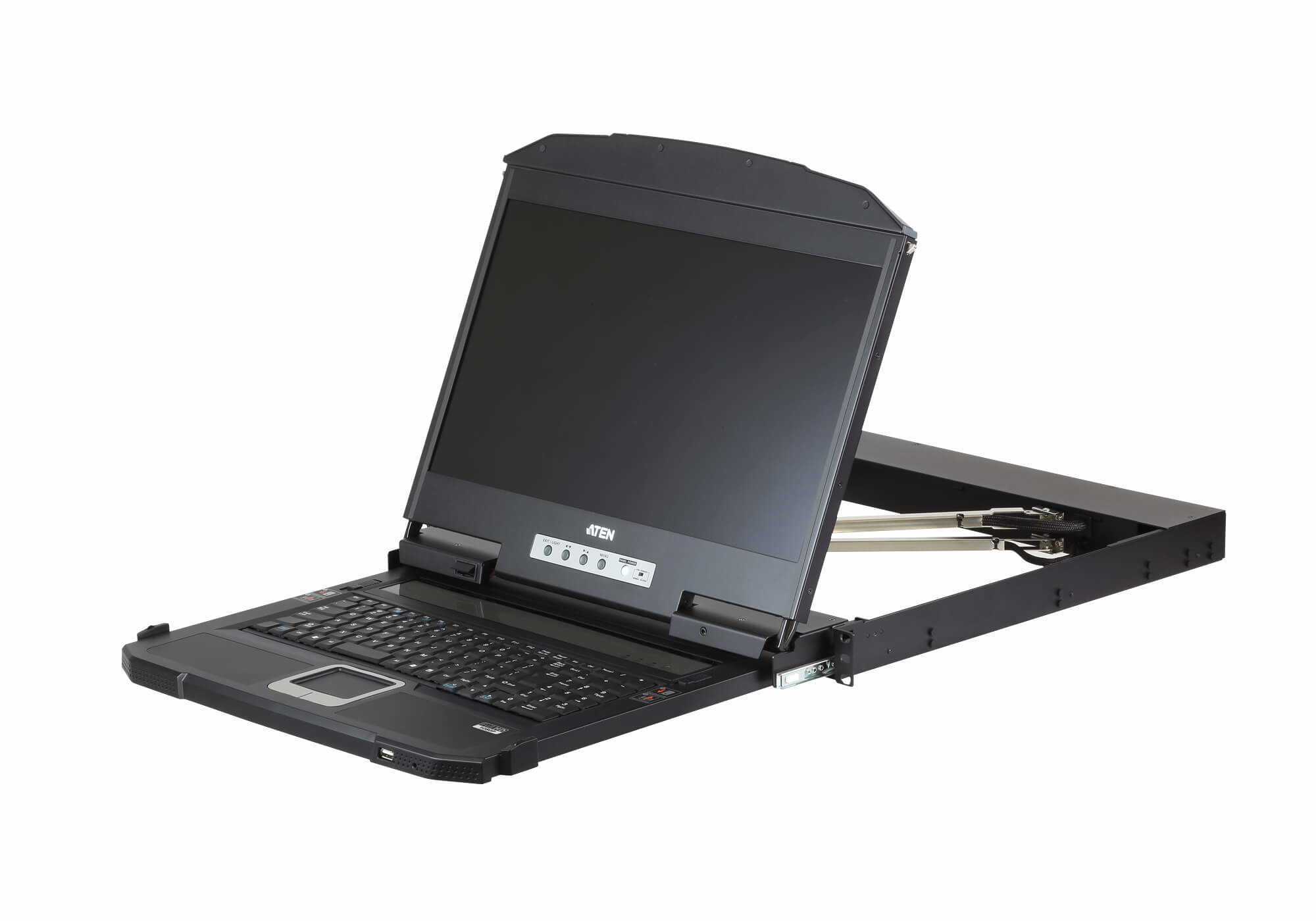 ATEN CL3800NW LCD KVM Console - 1080p monitor for server control - CL3800NW-ATA-2X-K06/ITG