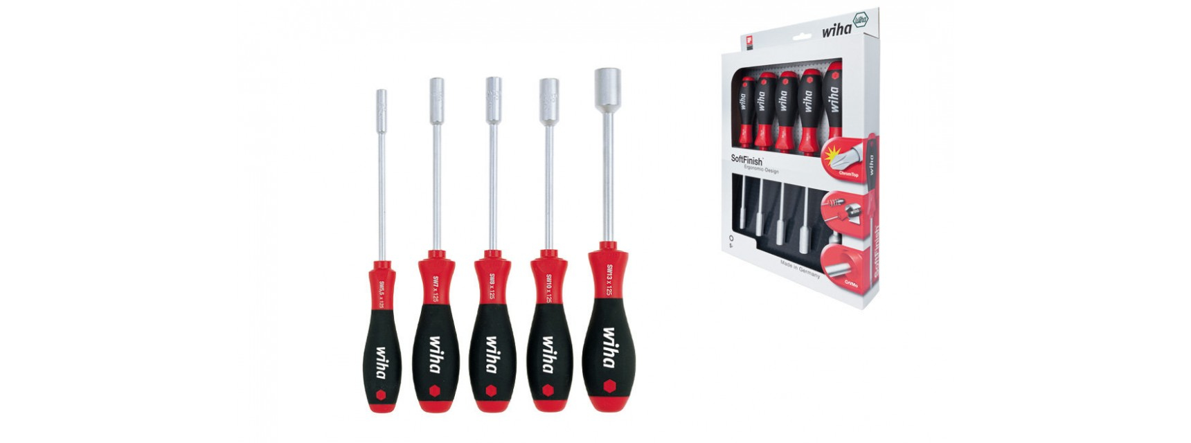 Wiha Tool Kit 341 K5 - Kit compact pour un accès rapide aux outils de base